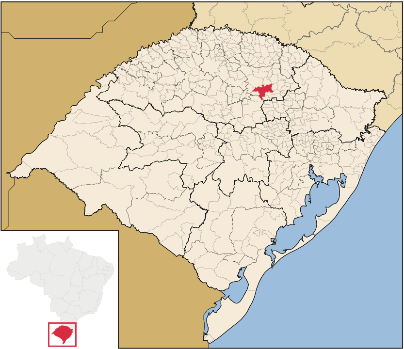 Localização Marau