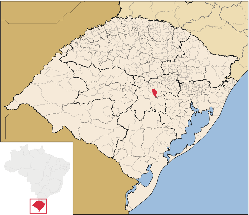 Localização Vera Cruz